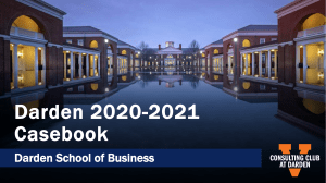 Darden Casebook 2020-2021