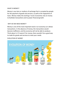 What is Money? Evolution of Money Explained