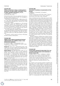 Biochemistry Research: FEBS Journal Abstracts