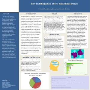 Multilingualism & Education: Impact on Learning
