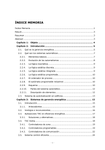 Índice de Gestión Energética y Automatización
