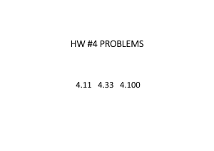 Mechanics of Materials Homework Problems