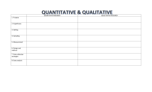 Quantitative vs. Qualitative Research: Key Differences