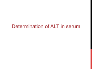 ALT Serum Determination: Lab Protocol & Clinical Significance