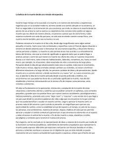 La Belleza de la Muerte: Ensayo Introspectivo
