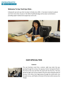 Eye Clinic Services: Cataract, LASIK, Diabetes & Eye Care