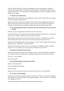 Effective Writing & Email Guide