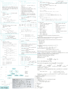 Algorithms and Data Structures Lecture Notes