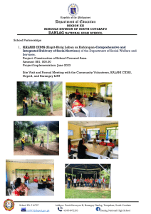 Danlag National High School Partnerships