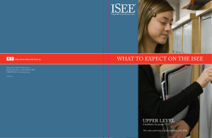 ISEE Upper Level Prep Book: Practice Tests & Sample Questions