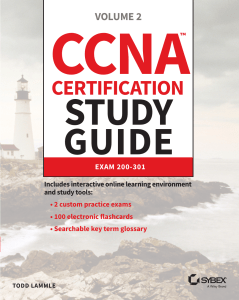 CCNA Certification Study Guide Vol 2: Exam 200-301