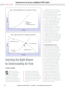 Blower Selection: Understanding Airflow in HVAC Systems