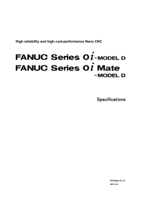 FANUC Series 0i CNC Specifications