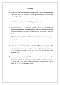 Binomial Probability Worksheet