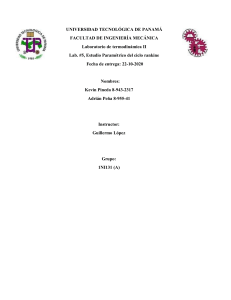 Estudio Paramétrico del Ciclo Rankine
