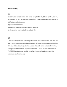 Operating Systems Exam Questions: Disk Scheduling & Memory