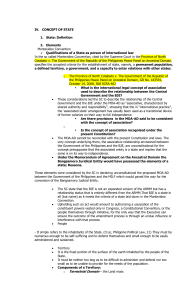 Concept of State: Montevideo Convention & Legal Definitions