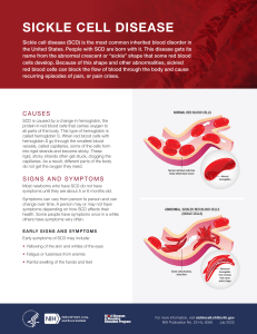 Sickle Cell Disease: Causes, Symptoms, and Treatment