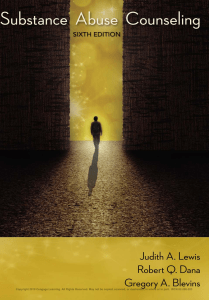 Substance Abuse Counseling Textbook