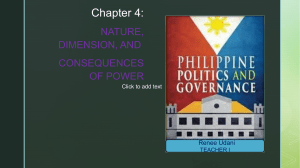 Power: Nature, Dimensions, and Consequences