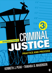Introduction to Criminal Justice Textbook