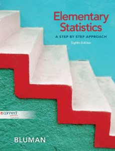 Elementary Statistics Formulas & Concepts Textbook