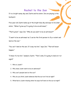 Rocket to the Sun: A Children's Story