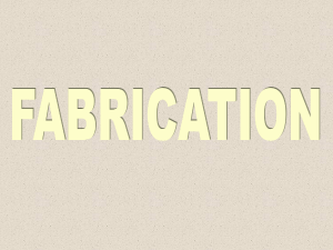 Fabrication Procedures: Shell Alignment & Measurement