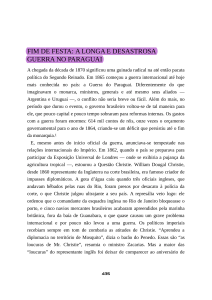 Guerra do Paraguai: Causas e Consequências