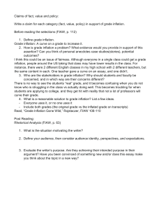 Grade Inflation: Claims, Analysis, and Solutions