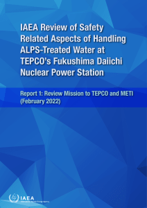 IAEA Review: ALPS-Treated Water Safety at Fukushima