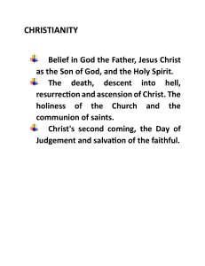 Christianity & Hinduism: Core Beliefs & Aum Symbol